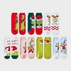 Women's The Grinch 7 Days of Cozy Crew Socks Gift Box - Assorted Color 4-10 - 2 of 4