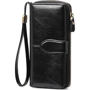 Acoinel Leather Wallets with Detachable Wrist Strap for Women - 1 of 4