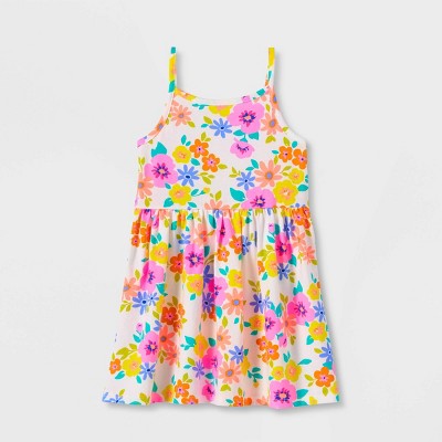 Toddler Girls' Printed Cotton Tank Dress - Cat & Jack™