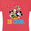 Women's - Disney - School Is Cool Short Sleeve Graphic T-Shirt - 2 of 4