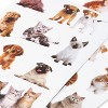 10ct Cute Pet Photos Sticker Pad: Carlton Cards Animal Stickers for Kids, 110 Count, 10 Sheets, 6"x4" - 3 of 4