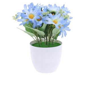 Unique Bargains Artificial Plants Cosmos Plastic 3.74"x3.74"x7.87" 1 Pc - 1 of 4