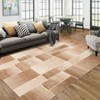 Garvee Large Area Rugs Indoor Machine Washable Runner Rug Modern Geometric Patchwork Carpet Rockwood Collection Rugs for Living Room Bedroom Office - 2 of 4