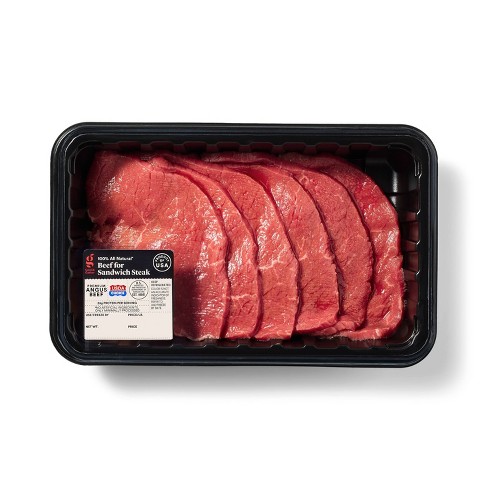 Angus Beef for Sandwich Steak - price per lb - Good & Gather™ - image 1 of 3