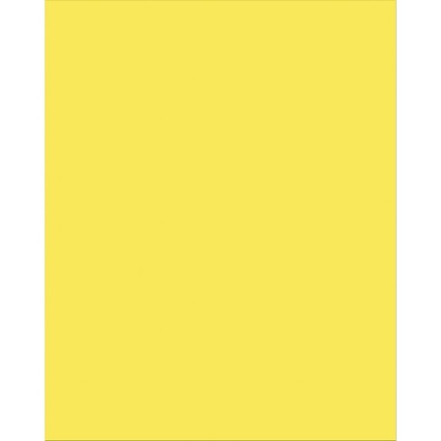 Pacon Plastic Poster Board, 22 X 28 Inches, Yellow, Pk Of 25 : Target