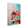 Canvas Wall Art - Treechild 'Donuts!' Wall Art for Living Room, Bedroom, or Office Décor by Trademark Fine Art - 12 x 19 Inches - 2 of 4