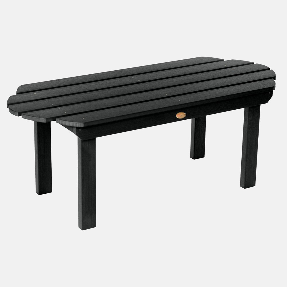 Classic Westport Patio Conversation Table Black - highwood