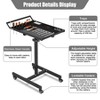Mobile Workbench, Heavy-Duty Rolling Tool Cart, 4-Inch Swivel Casters w/Lock for Automotive Repair, Workshop & DIY - 3 of 4