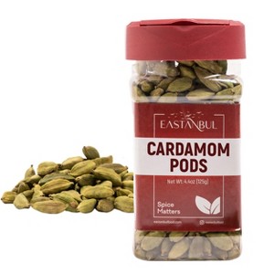 Eastanbul Cardamom Pods, Green Cardamom Pods, Natural Whole Cardamon, 4.4oz - 1 of 4