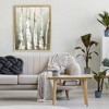 Stupell Industries Looming Birch Forest Floating Frame Canvas Art, Gold, 25" x 31" - 3 of 4