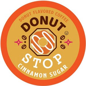 Donut Stop Flavored Coffee Pods,Compatible Keurig 2.0,Cinnamon Sugar Flavor,40Ct - 1 of 4