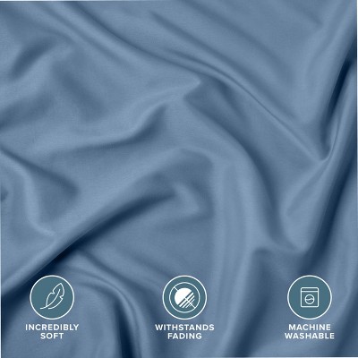 Coronet Blue Hypoallergenic Polyester Standard Pillow Sham Set