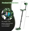 Gymax Professional Metal Detector for Adults High Accuracy  Waterproof Gold Detector & Pinpoint Bigger LCD Display 10" Search Coil Adjustable Stem - 2 of 4