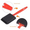 Unique Bargains Wall Treatment Tool Foam Paint Brush with Plastic Handle 2 Pcs - 4 of 4
