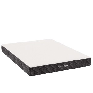 Modway Aveline 8 Queen Mattress – Cooling Gel-Infused Memory Foam Mattress with CertiPUR-US Certified Foam and Pressure Relief Support - 1 of 4