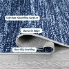 Coucheta Washable Area Rug , Modern Non-Slip Low Pile Indoor Carpet Machine Washable Soft Floor Mat for Living Room Bedroom Office,Multi-Color & Size - 3 of 4