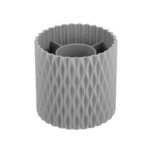 Unique Bargains 360° Rotating Multi-Functional Makeup Brush Holder 1Pc - 1 of 4