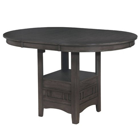 Round Counter Height Table With, Round Extendable Dining Table Counter Height
