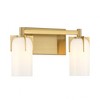 Savoy House Caldwell 2 - Light Vanity in  Warm Brass - 2 of 3