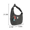 Disney Mickey Mouse Metal Badge16" Womens Handbag - 4 of 4
