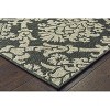 Oriental Weavers Latitude 8020K Grey/ Charcoal Indoor/Outdoor Area Rug - 1'10" x 7'6" - 2 of 4