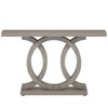 MAYEERTY Farmhouse Console Table Hallway Sofa Table With Geometric Base - 3 of 4