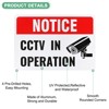 Unique Bargains Aluminum Reflective Weather-Proof UV-Protection Warning Sign - 2 of 4