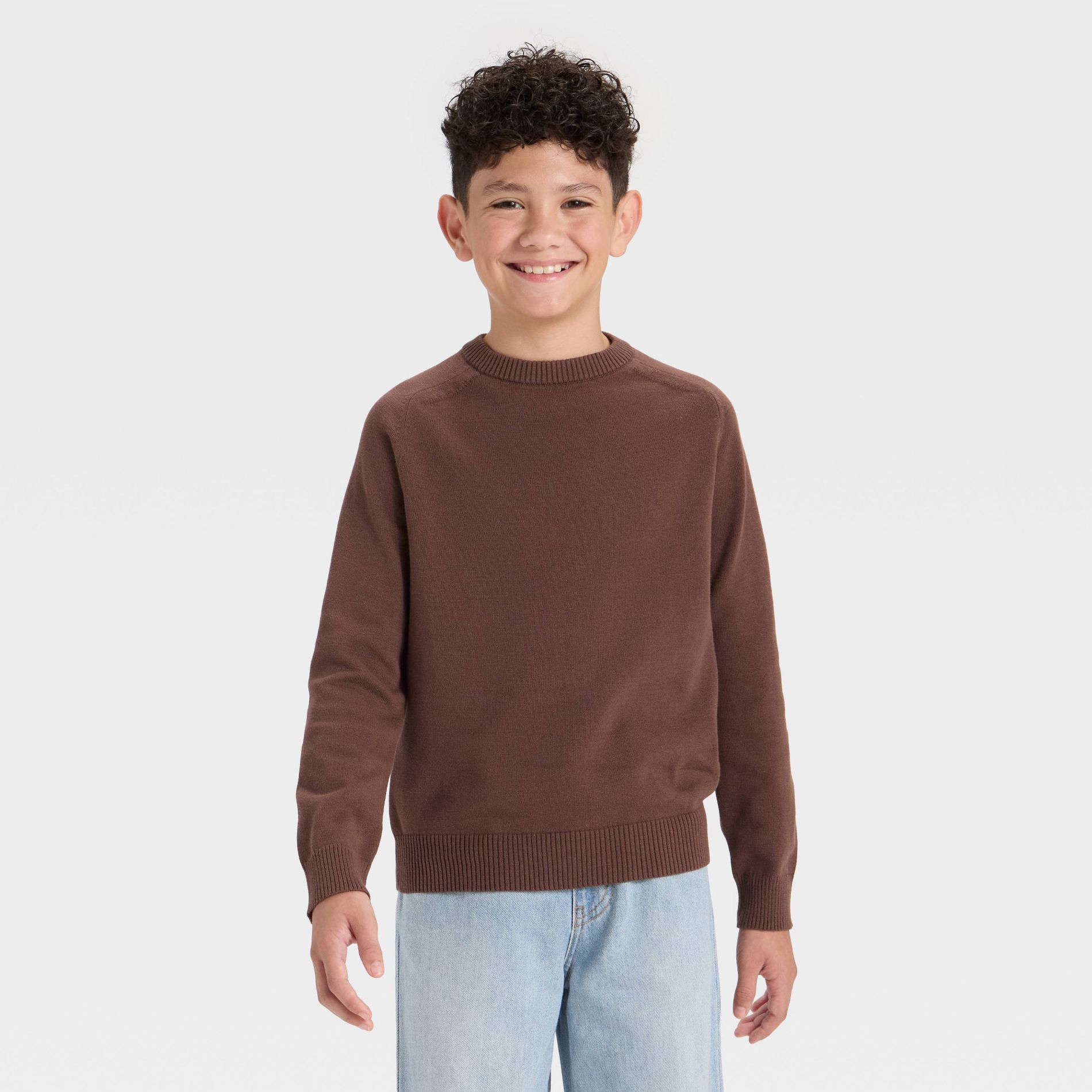 Boys' Solid Pullover Sweater - Cat & Jack™