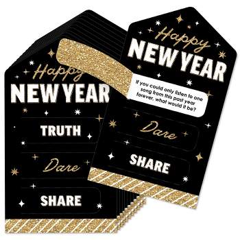 Big Dot Of Happiness Hello New Year - Nye Party Game Scratch Off