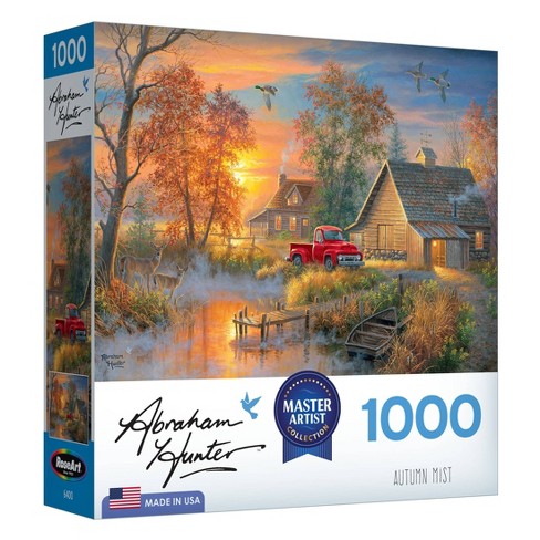 Abraham Hunter 1000pc Jigsaw Puzzle - Autumn Mist : Target