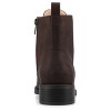 Journee Women's Kodah Medium and Wide Width Lace-up Ankle Boots - 3 of 4