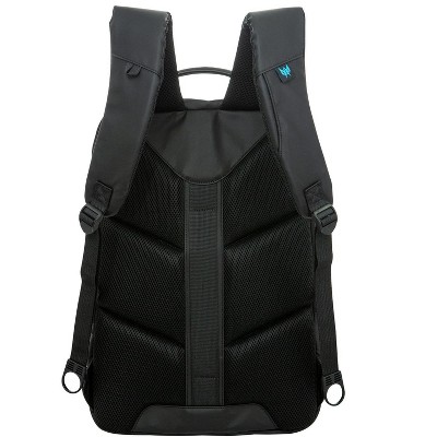 Acer Predator Lite Backpack - Fits 15.6" Laptops Lightweight 1680D Ballistic Polyester Ventilated Mesh Back Adjustable Straps Water Resistant Zippers — фото 3