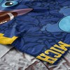 NCAA Enroll Stitch Hugger Pillow & Silk Touch Throw Blanket Set 40x50 Inches - 3 of 4