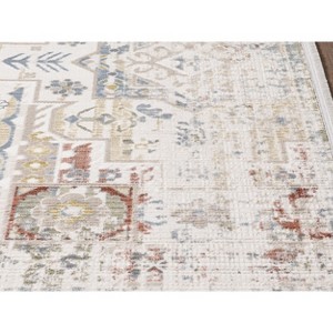 Maxa Boho Wilton Machine Woven Southwestern Vintage Area Rug For Living Room, Hallway Runner, Entryway Rug - 1 of 4