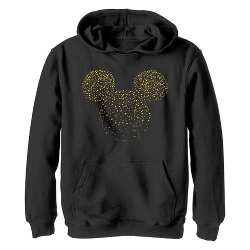 Boy's Mickey & Friends Silhouette Dots Pull Over Hoodie - image 1 of 4