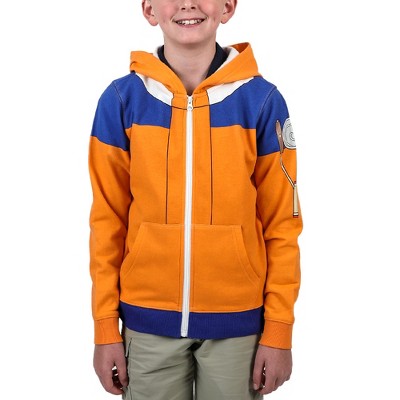 Bioworld Naruto Uzumaki Naruto Cosplay Boys Zip-Up Hoodie