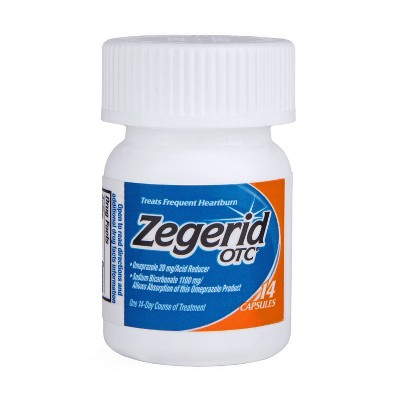 Zegerid Otc Omeprazole 20mg And Sodium Bicarbonate Acid Reducer For ...