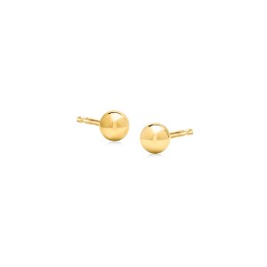 Pure Collection by Ross-Simons 4mm 14kt Yellow Gold Ball Stud Earrings - 1 of 4