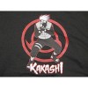 Bioworld Naruto Grayscale Kakashi Boy's Black Sweatshirt - image 2 of 2