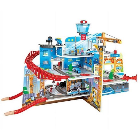 Playtive Central Station Wooden Railway Set