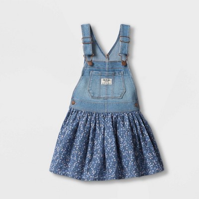 OshKosh B'gosh Toddler Girls' Floral Skirtall - Blue 