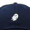Dalix Ghost Embroidered Mens Womens Cotton Dad Hat Baseball Cap Adjustable - 2 of 4