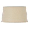 Cal Lighting Drum Hardback Linen Shade - 2 of 3