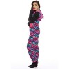 Just Love Womens One Piece Winter & Christmas Character Adult Bodysuit Hooded Pajamas - 3 of 4