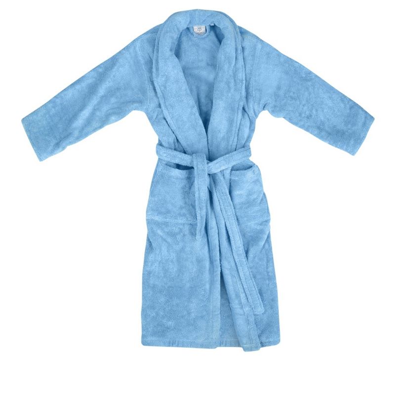 Classic Turkish Towels Adult Shawl Collar Terry Cloth Robe, 3 of 5