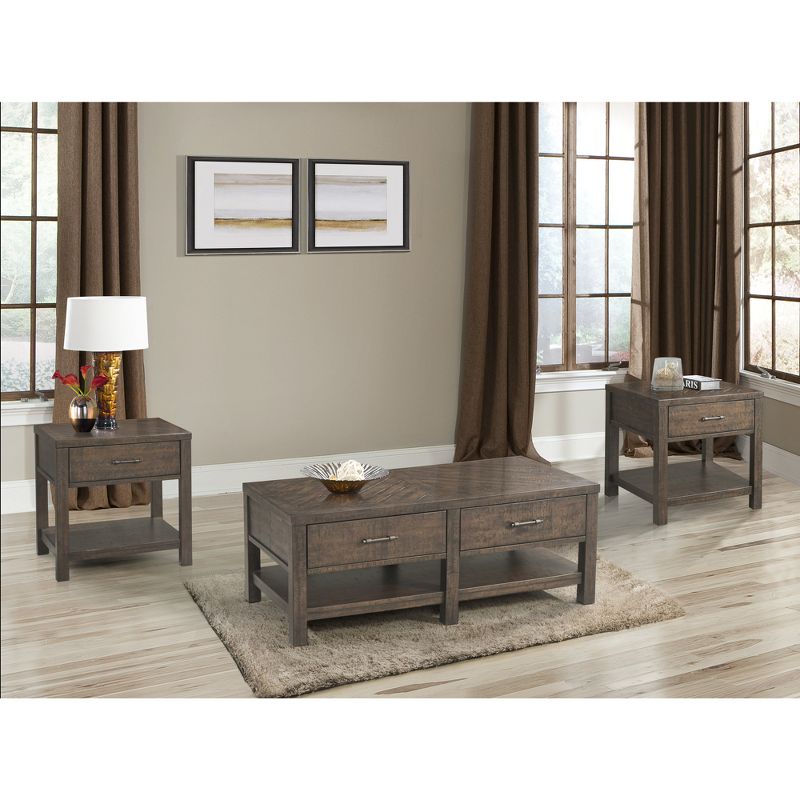 Dex End Table Walnut Brown - Picket House Furnishings, 2 of 6
