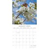 The Gifted Stationery 2025 Square Wall Calendar, Blossoms, 16-Month Floral Theme Hanging Calendar with 180 Reminder Stickers (12 x 12 In) - image 3 of 4