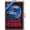 Trends International MLB Chicago Cubs - Neon Helmet 23 Unframed Wall Poster Prints - 3 of 4