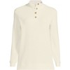 Lands' End Women's Waffle Knit Button Placket Top - image 3 of 3