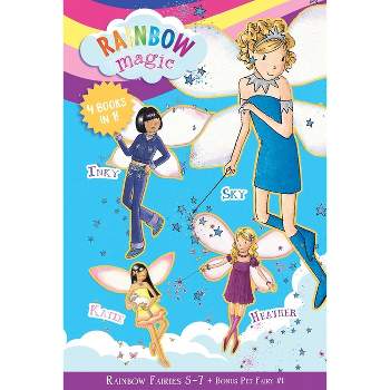 Rainbow Magic Rainbow Fairies: Books #5-7 with Special Pet Fairies Book #1 - by  Daisy Meadows (Paperback)